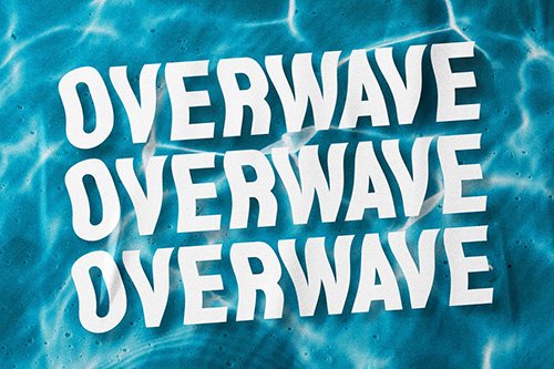 Overwave - Display Sans