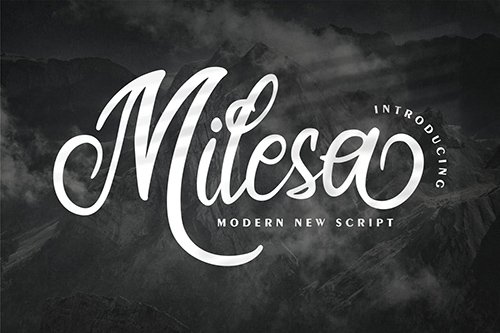 Milesa | Modern New Script