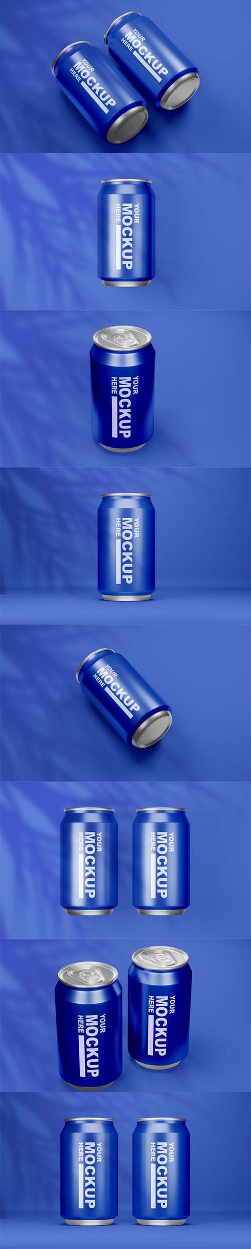 Drink can mockup