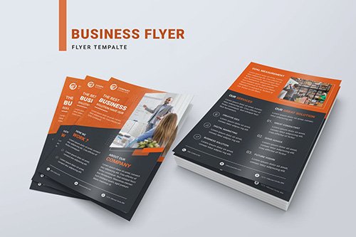 Business Analyst Flyer Design Template