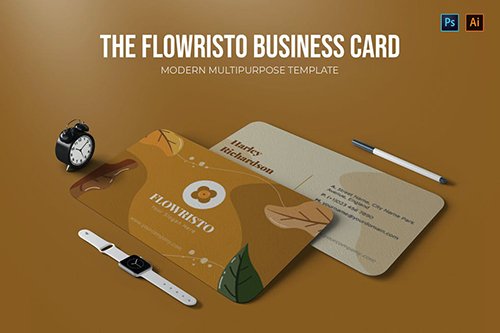 The Flowristo - Business Card