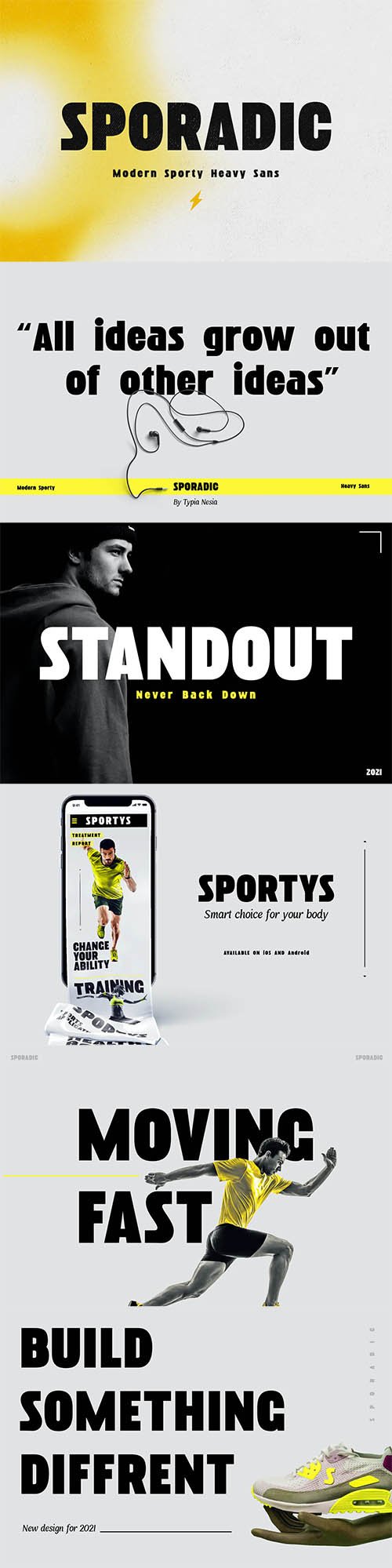 Sporadic - Modern Sport Sans