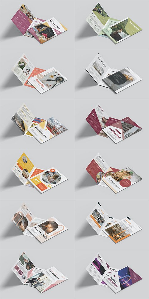 12 Bifold Brochure Pack