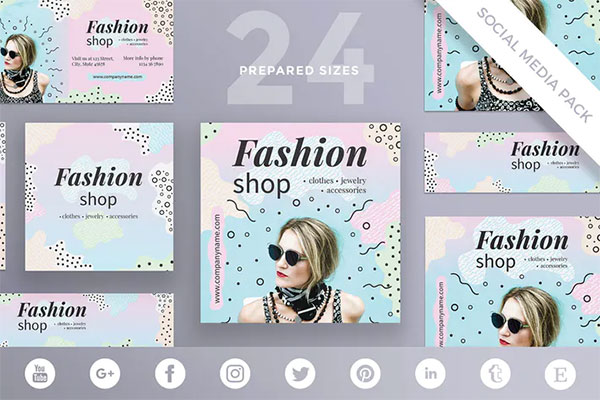 Fashion Shop Social Media Pack