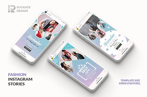 Fashion R1 Instagram Story Template PSD