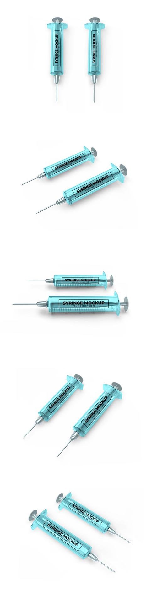 Medical Syringe Mockup