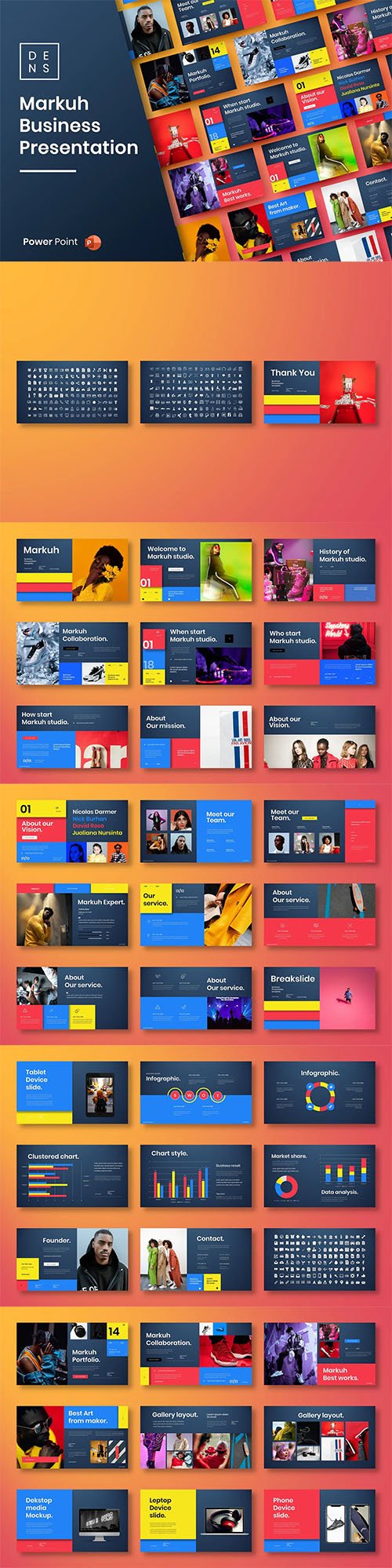 Markuh – Business PowerPoint Template
