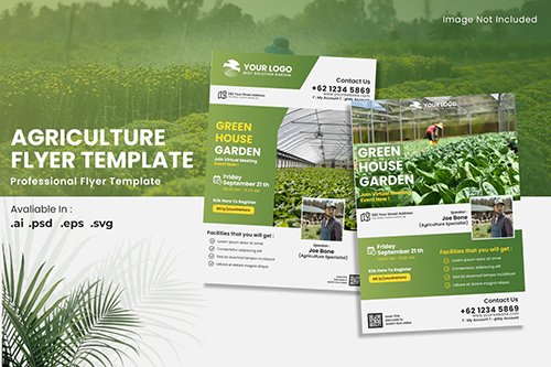 Agriculture Promotion Flyer Template