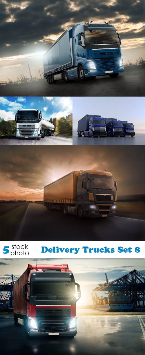 Photos - Delivery Trucks Set 8