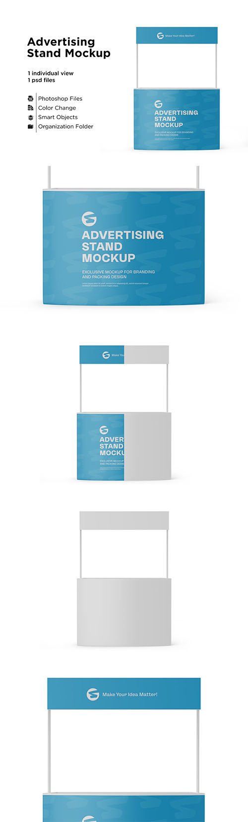 Advertising Stand Mockup 6063294
