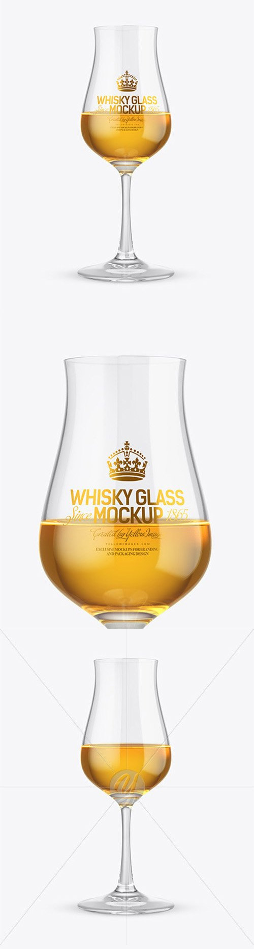 Whiskey Snifter Glass Mockup 80691