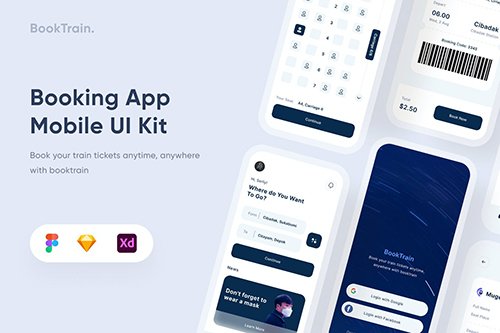 Booking Mobile App - Uixasset