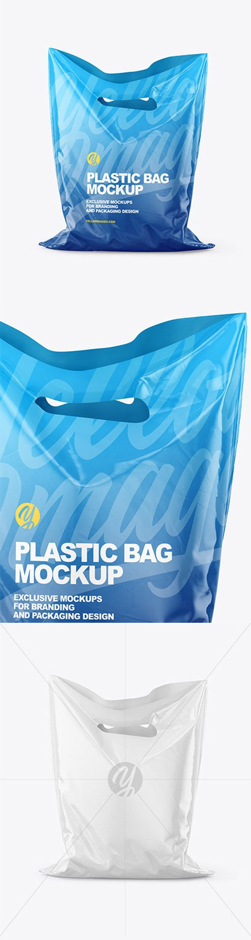 Plastic Carrier Bag Mockup 80703