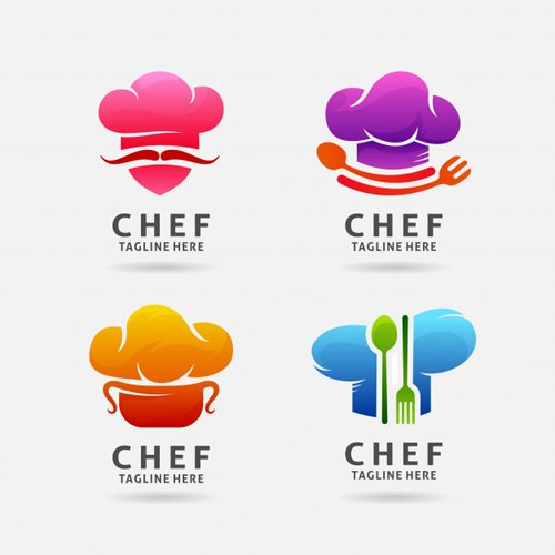 Chef logo vector design