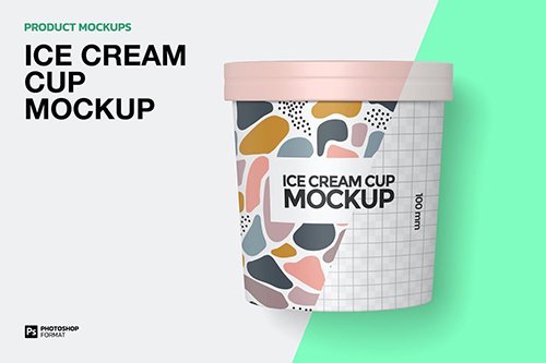 Ice Cream Cup - Mockup
