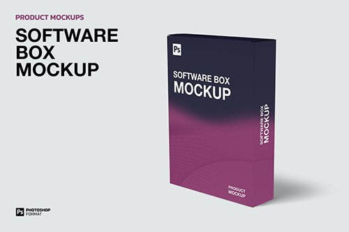 Software Box - Mockup
