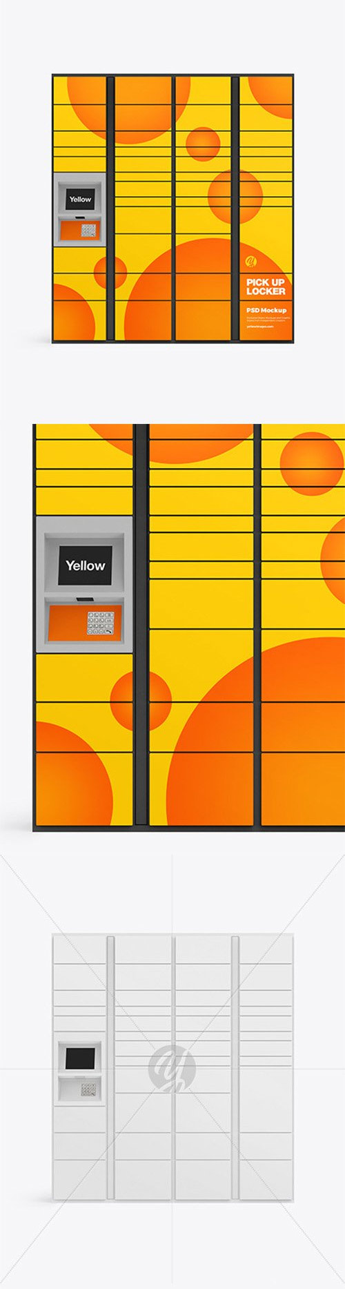 Pick Up Locker Mockup 80105