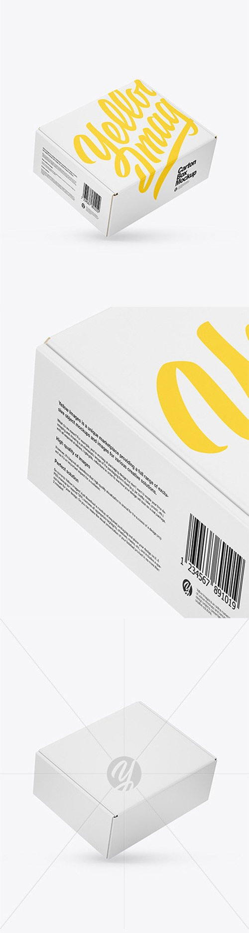 Paper Box Mockup 47479