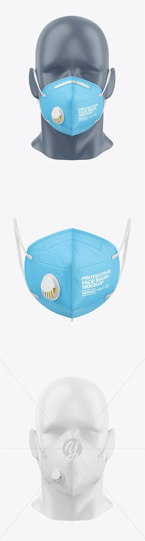Protective Face Mask Mockup 80058