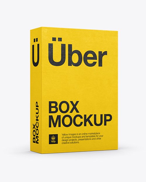 Cereal Box Mockup - 25° Angle Front View (Eye-Level Shot) 10743