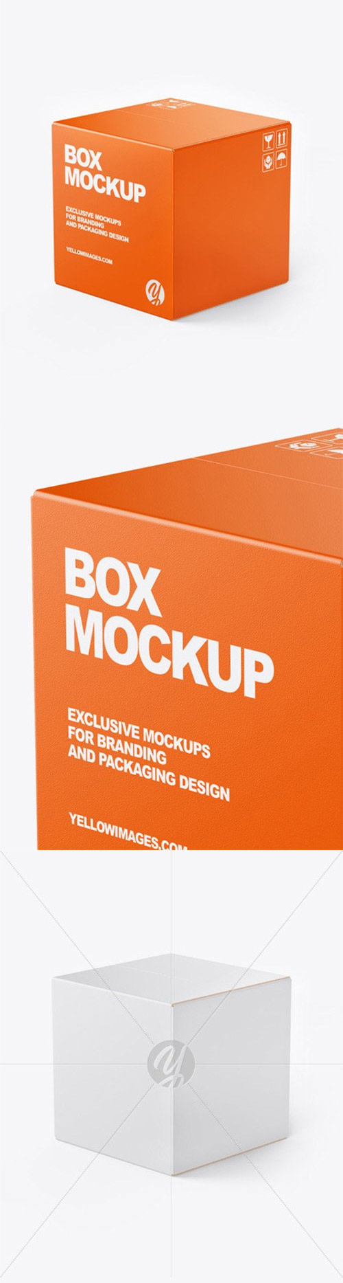 Paper Box Mockup 51222