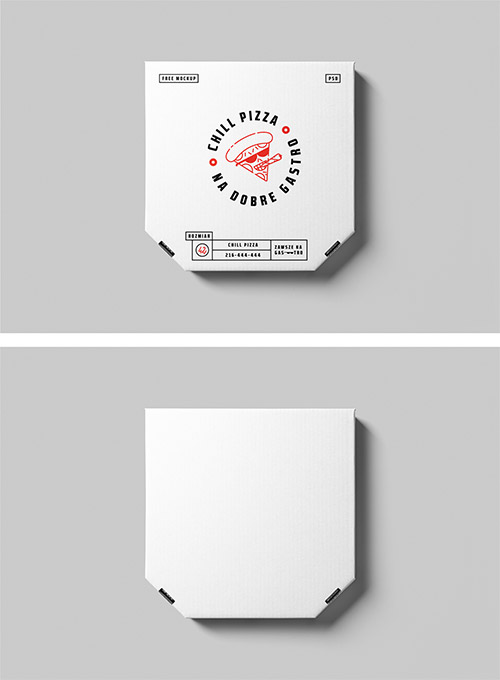 Pizza Box Mockup