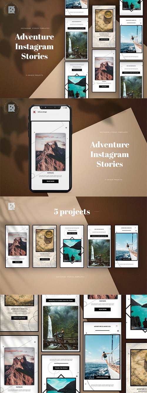 Adventure Instagram Stories Pack