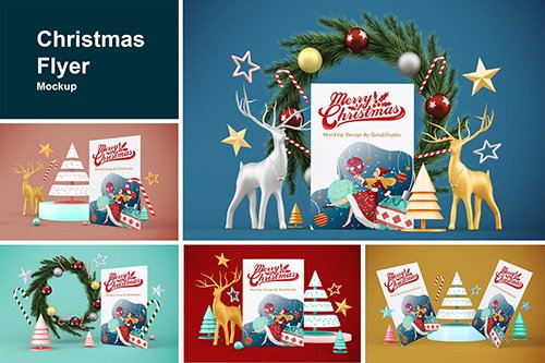 Christmas Flyer Mockup