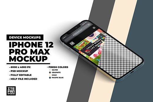 iPhone 12 Pro Max Mockup