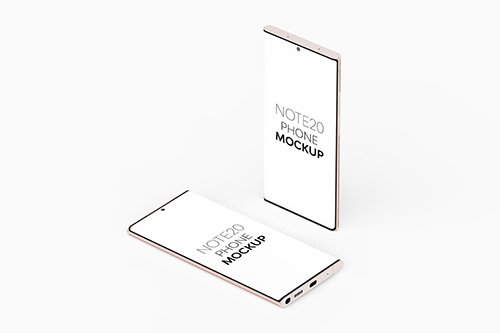 Note20 Phone Mockup