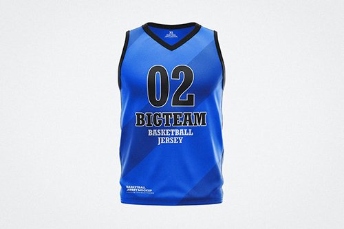 Basketball Jersey Shirt Mockup Template