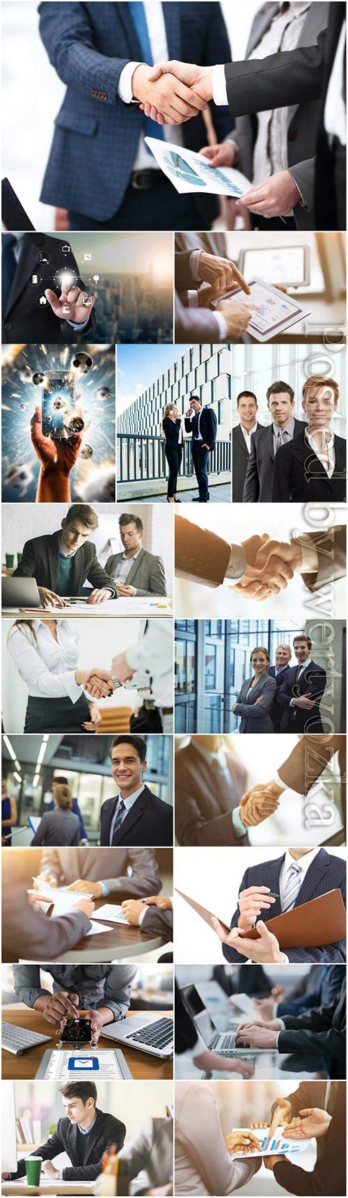 Business concept, business people stock photo