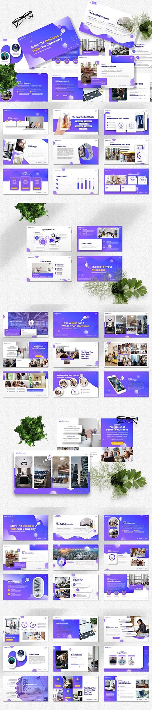 Draifa - Corporate Powerpoint, Keynote and Google Slides Template