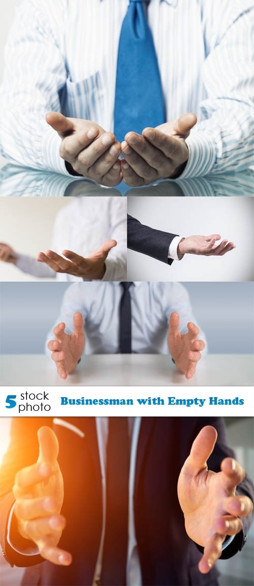 Photos - Businessman with Empty Hands