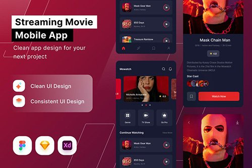 Movie Streaming Mobile App