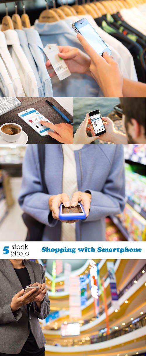 Photos - Shopping with Smartphone