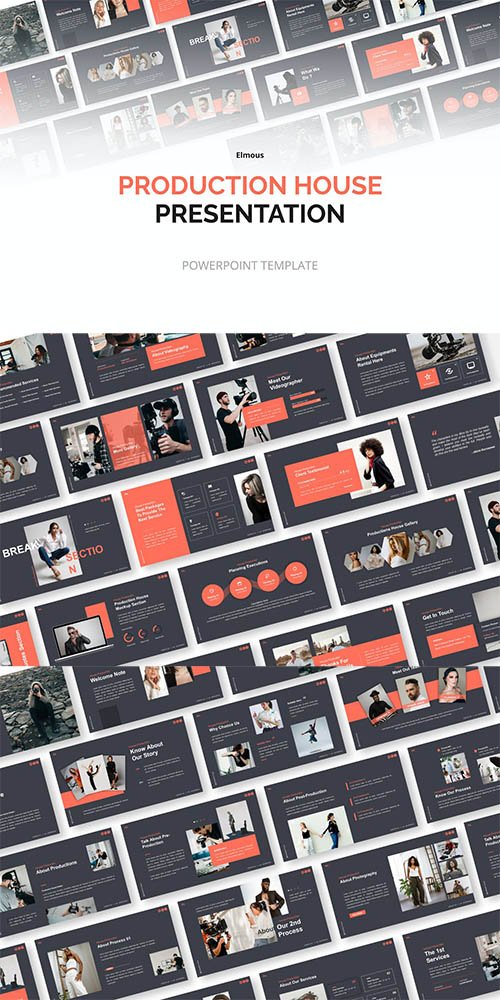 Production House Powerpoint, Keynote and Google Slides Template