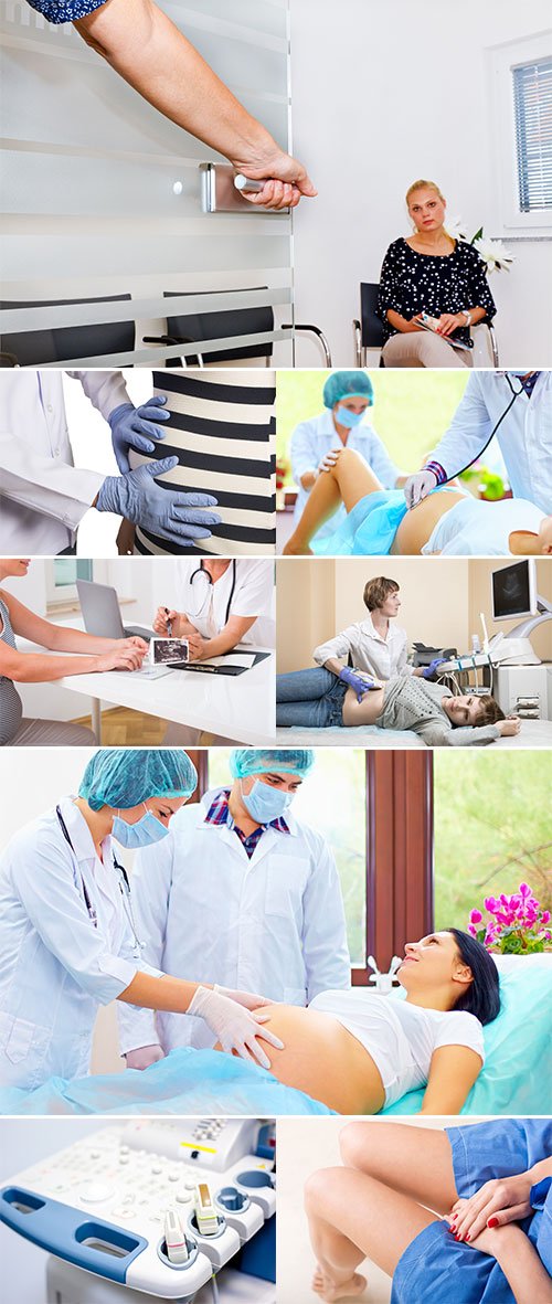 Stock Image Inspection at the gynecologist
