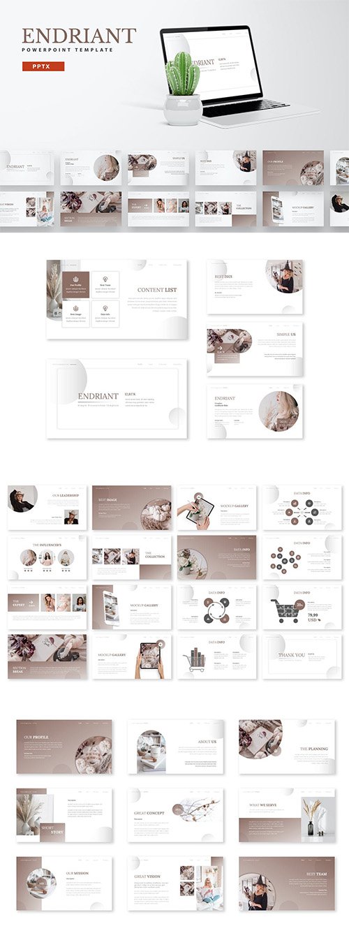 Endriant - Powerpoint, Keynote and Google Slides Template