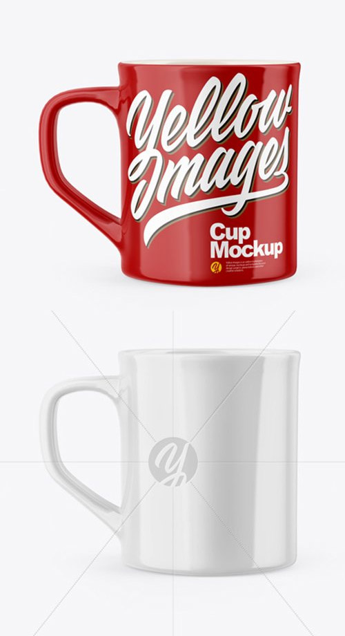 Glossy Cup Mockup 43618