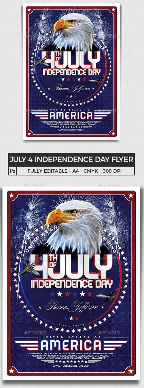 Independence Day Flyer Template V2