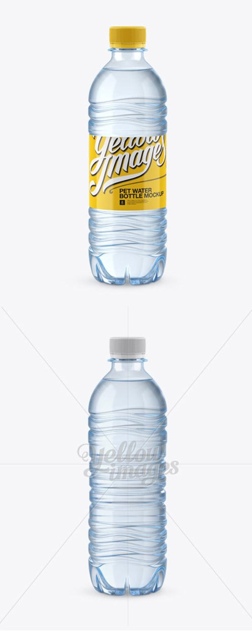 PET Bottle With Still Water Mockup 13213