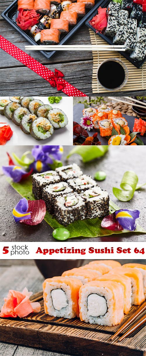 Photos - Appetizing Sushi Set 64