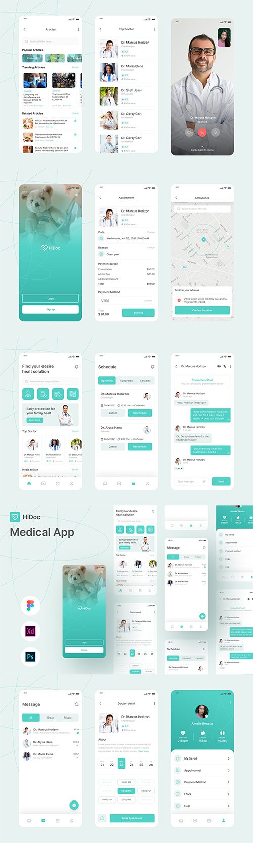 HiDoc - Medical App