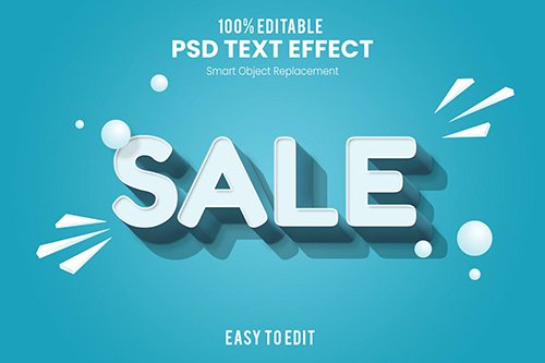Sale - Fun 3d Text Effect