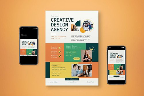 Creative Corporate Flyer Set