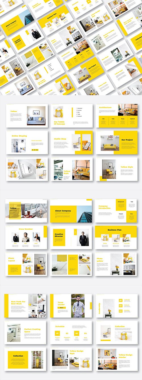 Yellow Catalogue Interior