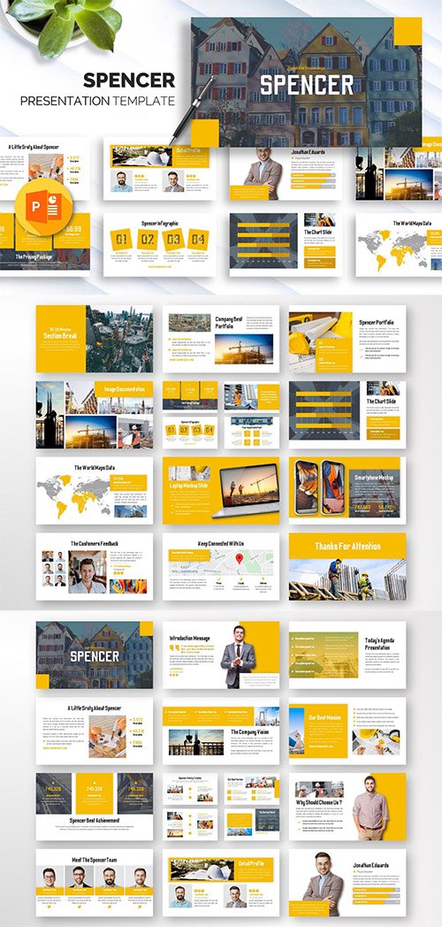 Spencer - Business Powerpoint Template