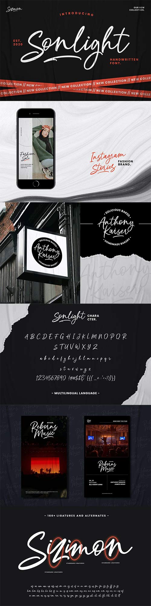 Sonlight Script Font