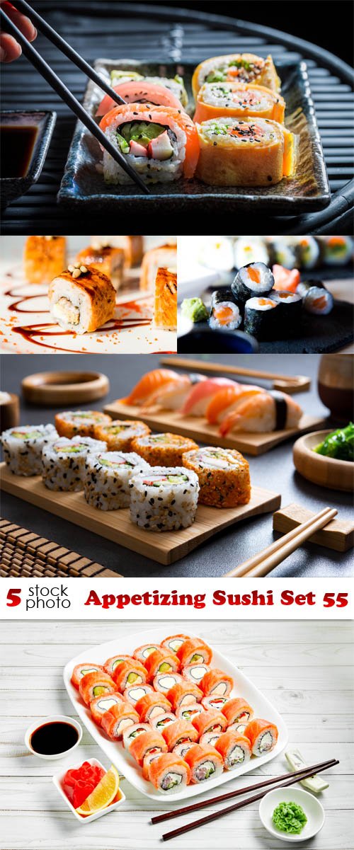 Photos - Appetizing Sushi Set 55